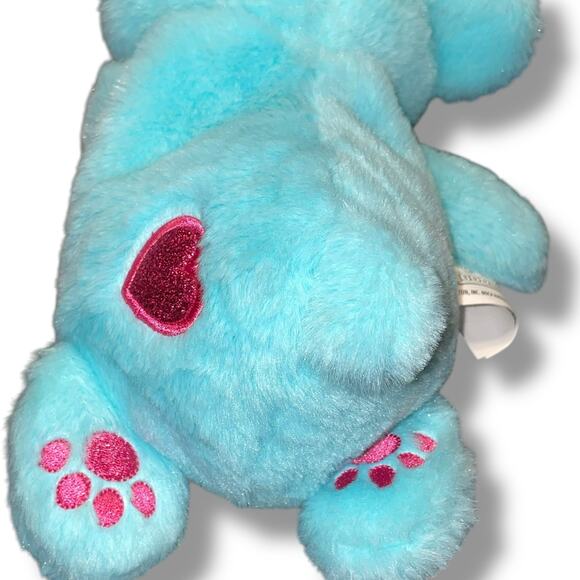 Cutetitos Cuddlitos Plush Bear Scented Heart Nursery Stuffed Animal Blue 10” - Picture 7 of 12